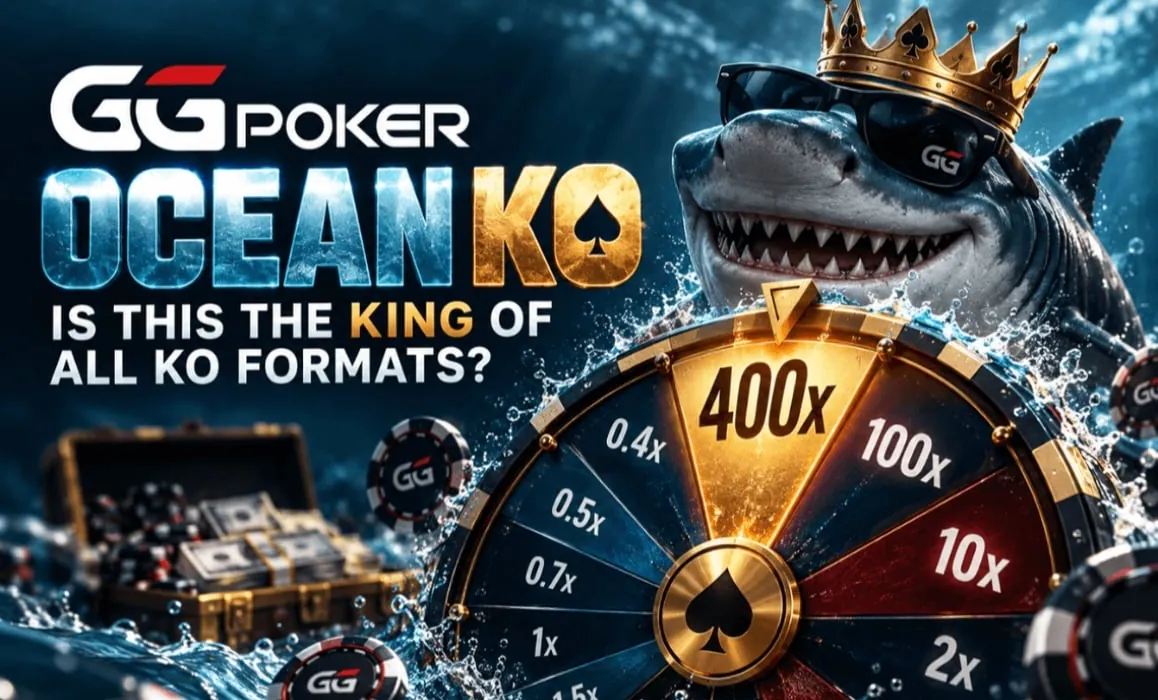 GGPoker Ocean KO od środka: mnożniki, poziomy i wariancja
